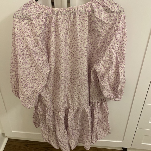 Floral purple/white sundress - Picture 5 of 8